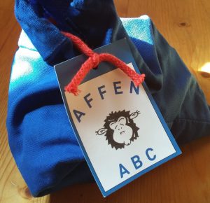 Bild: Spielsäckchen Affen-ABC