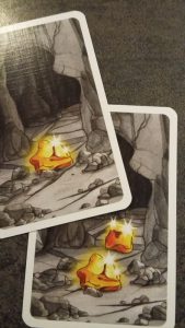 Bild: 2 aufgedeckte Spielkarten