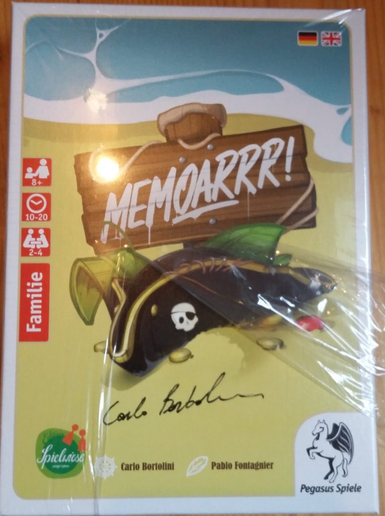 Bild: Spielschachtel Memoarrr