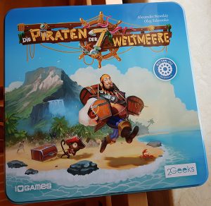 Bild: Spielschachtel Die Piraten der 7 Weltmeere