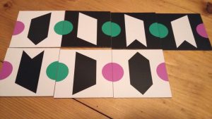 Bild: aufgedeckte Spielkärtchen