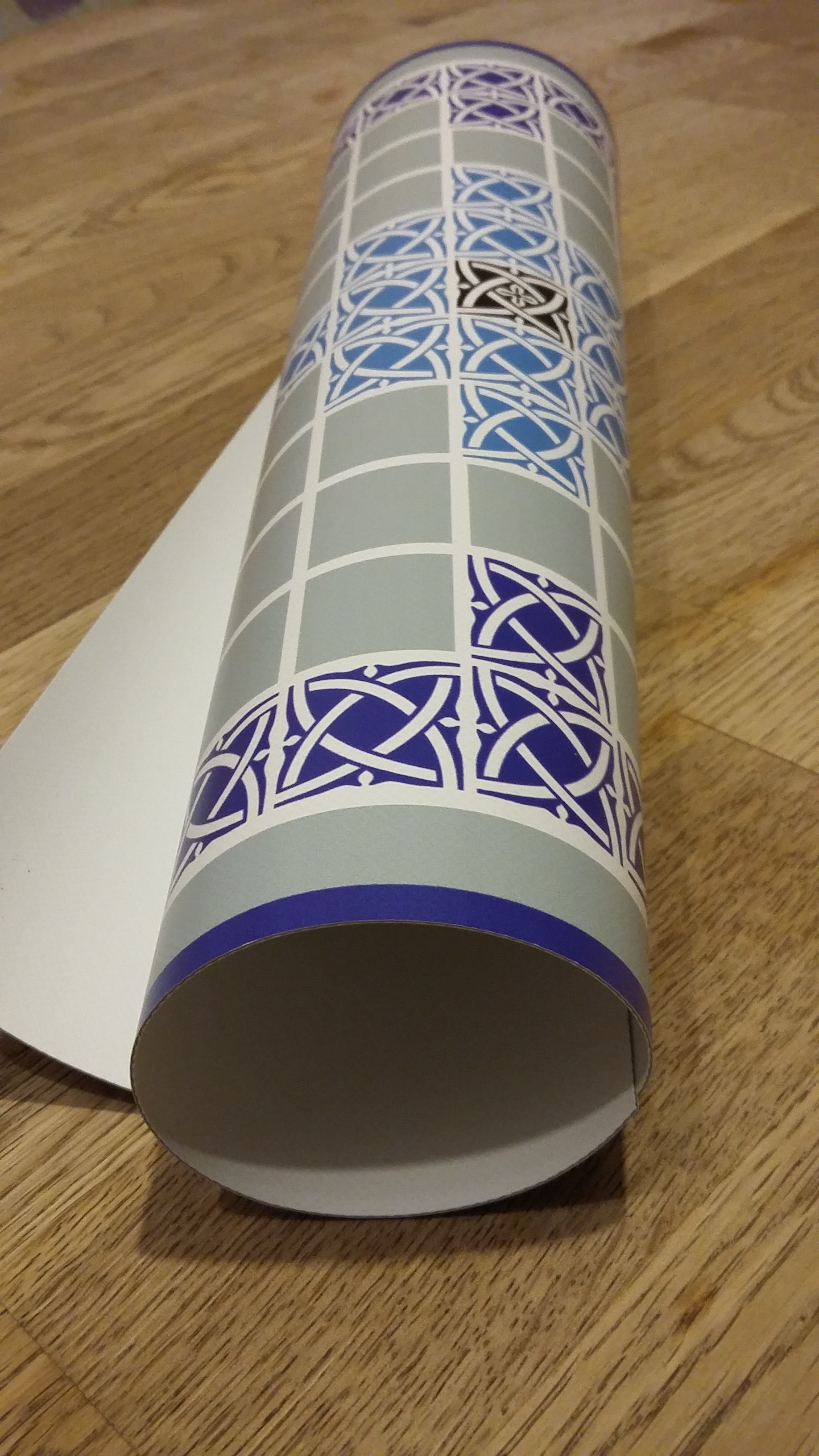 Bild: Spielfeld aufgerollt