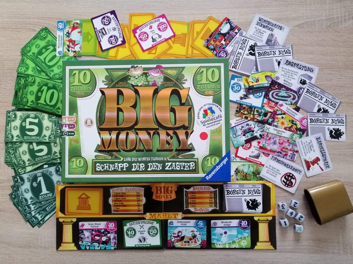 Spieleschachtel mit Inhalt 