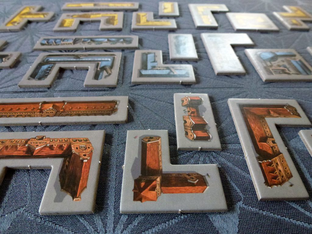 Auslage Gebäudeplättchen