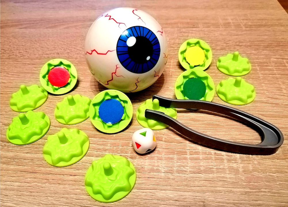 Auge, Würfel und Möwenhäufchen