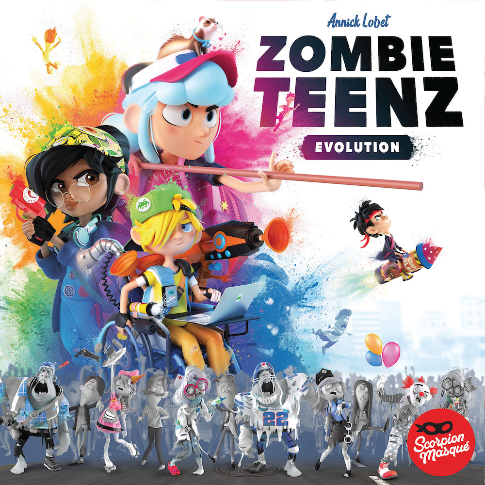 Blick auf das Cover von Zombie Teenz
