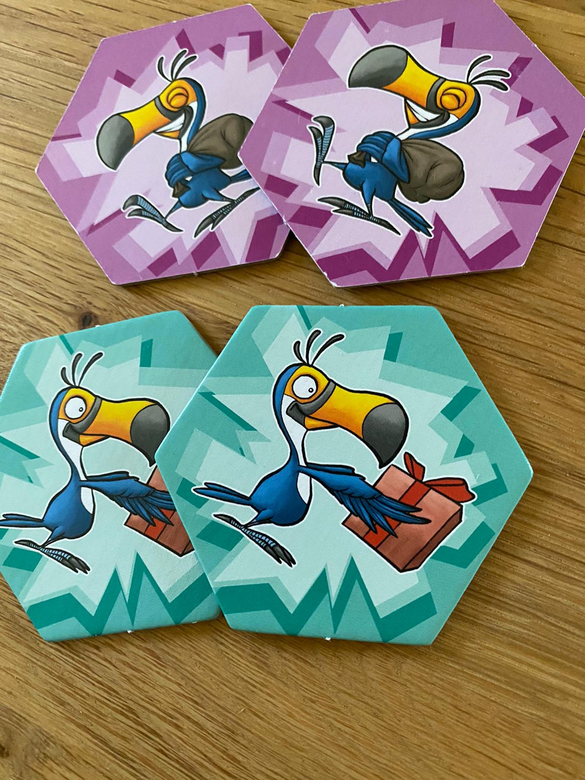 die neuen Diebstahl & Geschenk-Plättchen