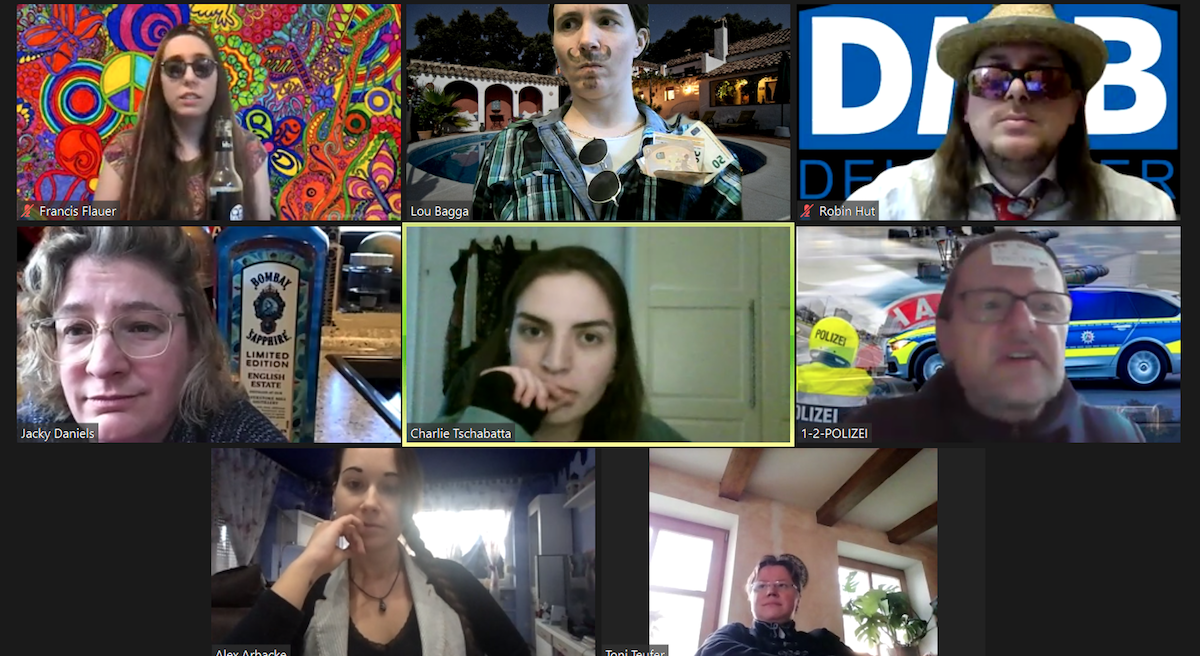 Screenshot der Spielenden