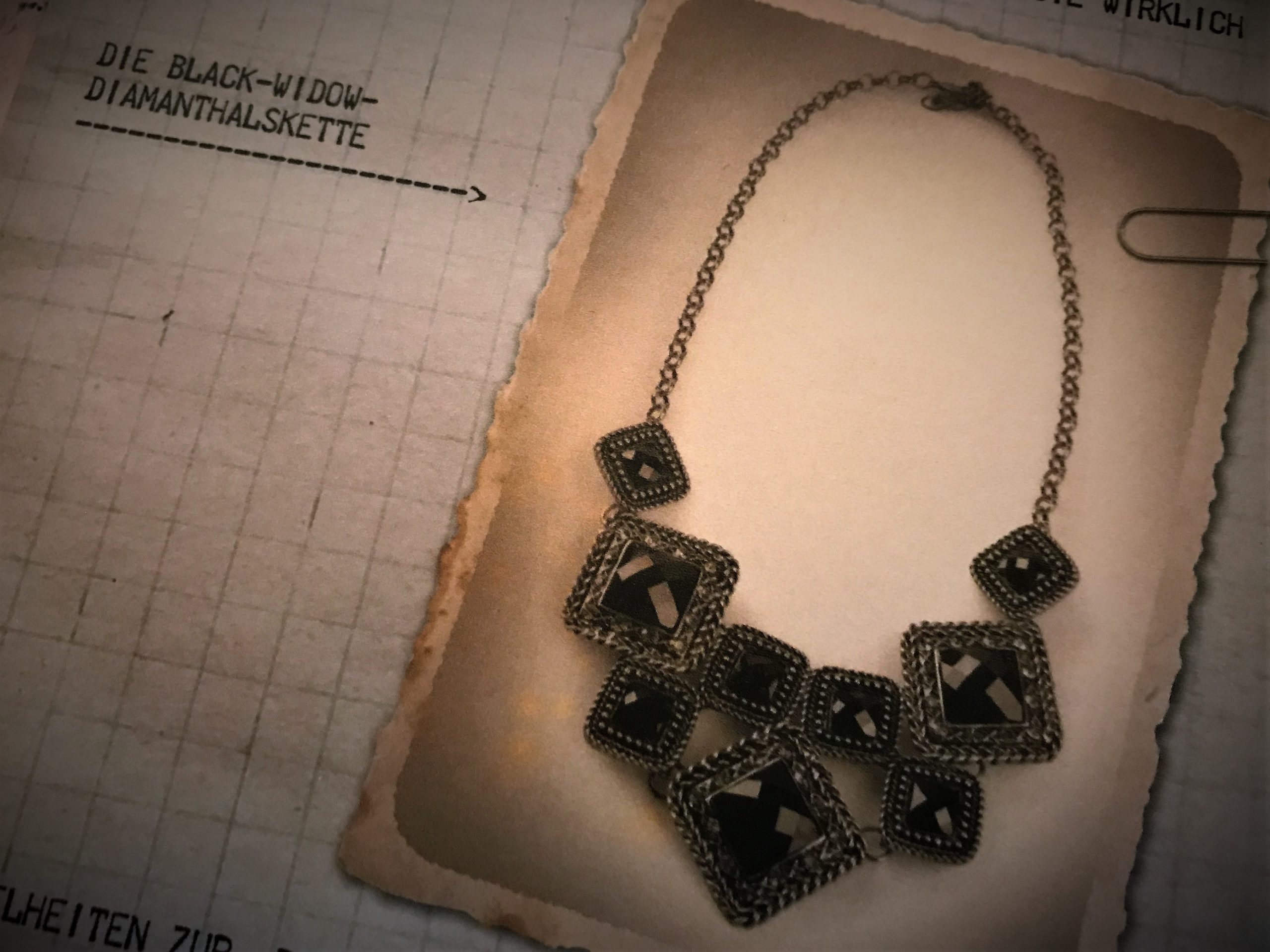 Ein Blick auf die Halskette