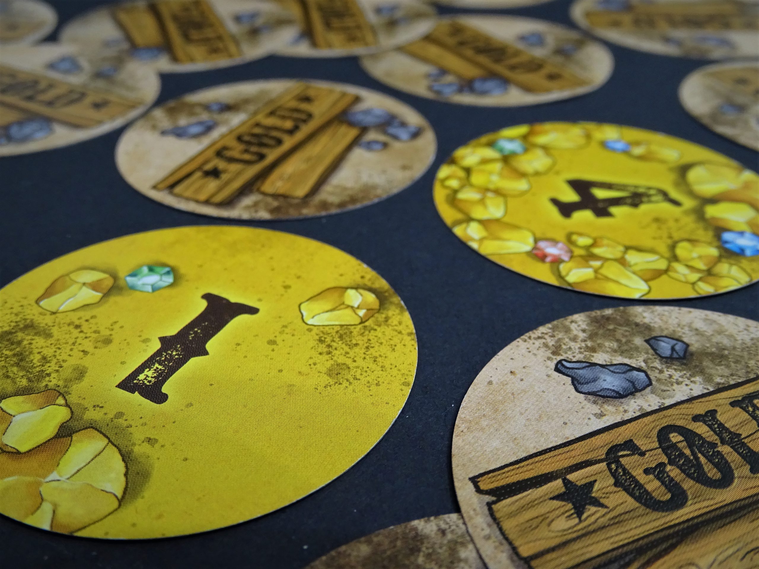 Zwei Nuggets werden wieder umgedreht.