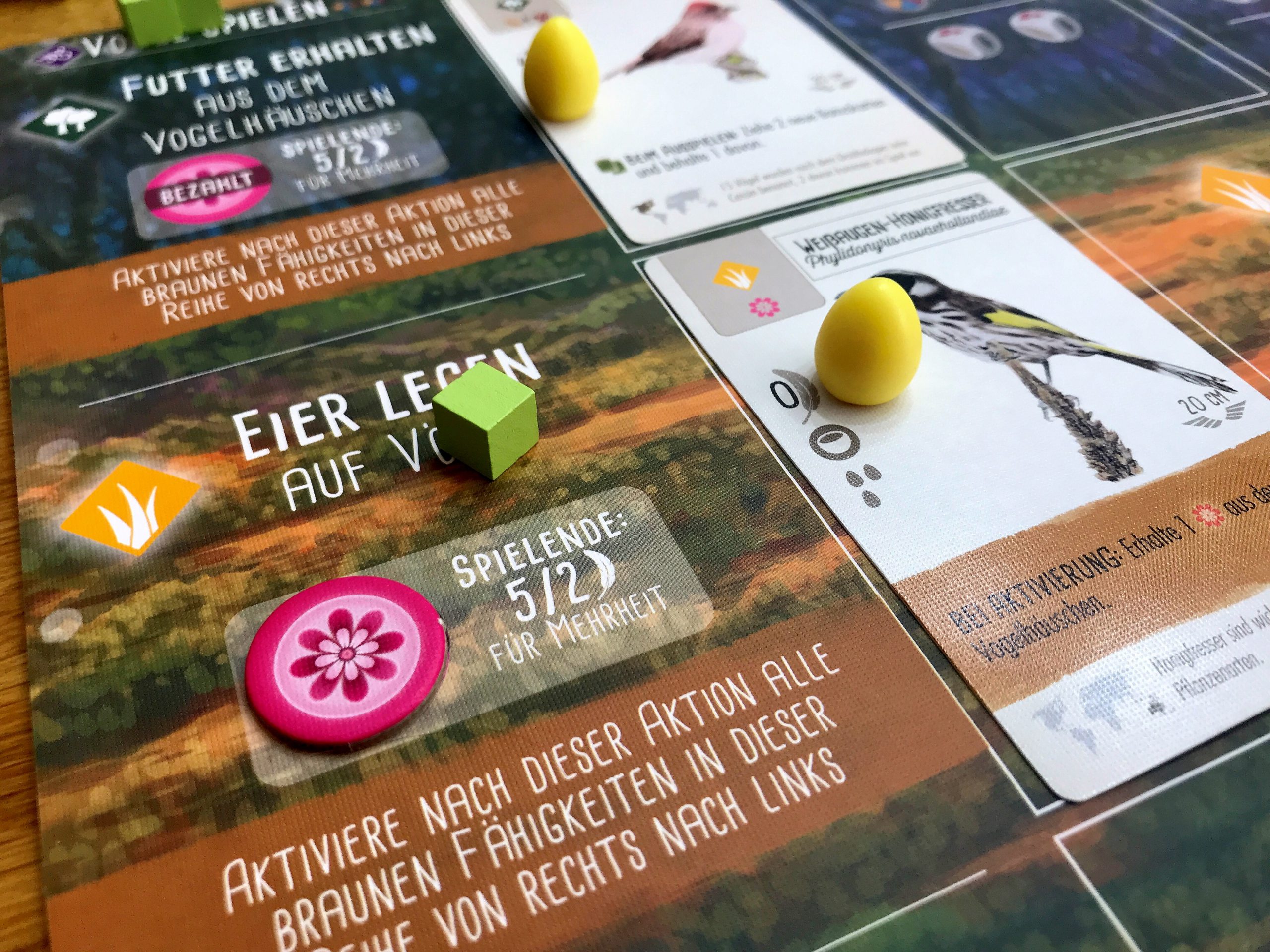 Details des neuen Spielertableau