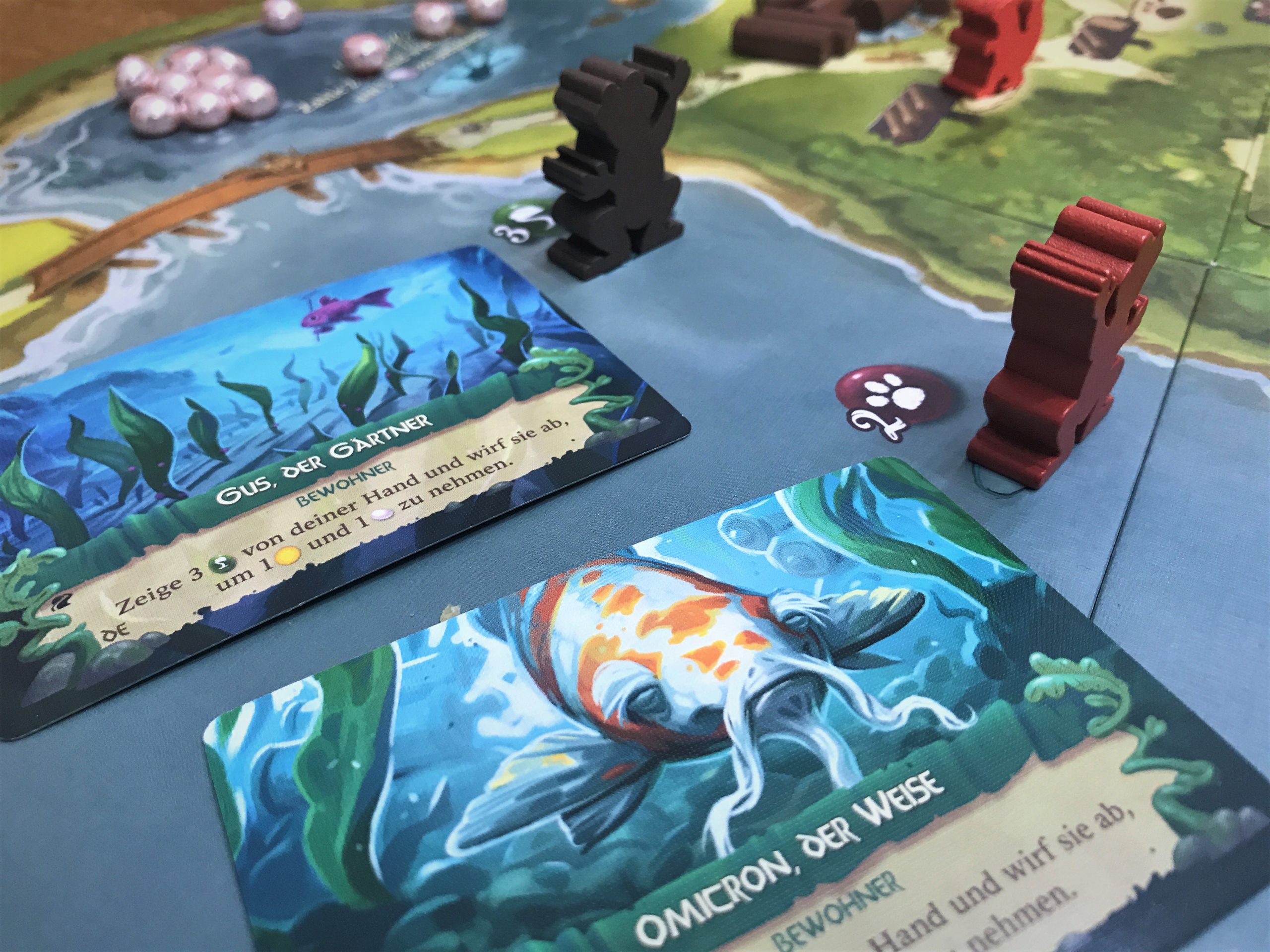 Die neuen Einsetzfelder zeigen Bewohner der Tiefe