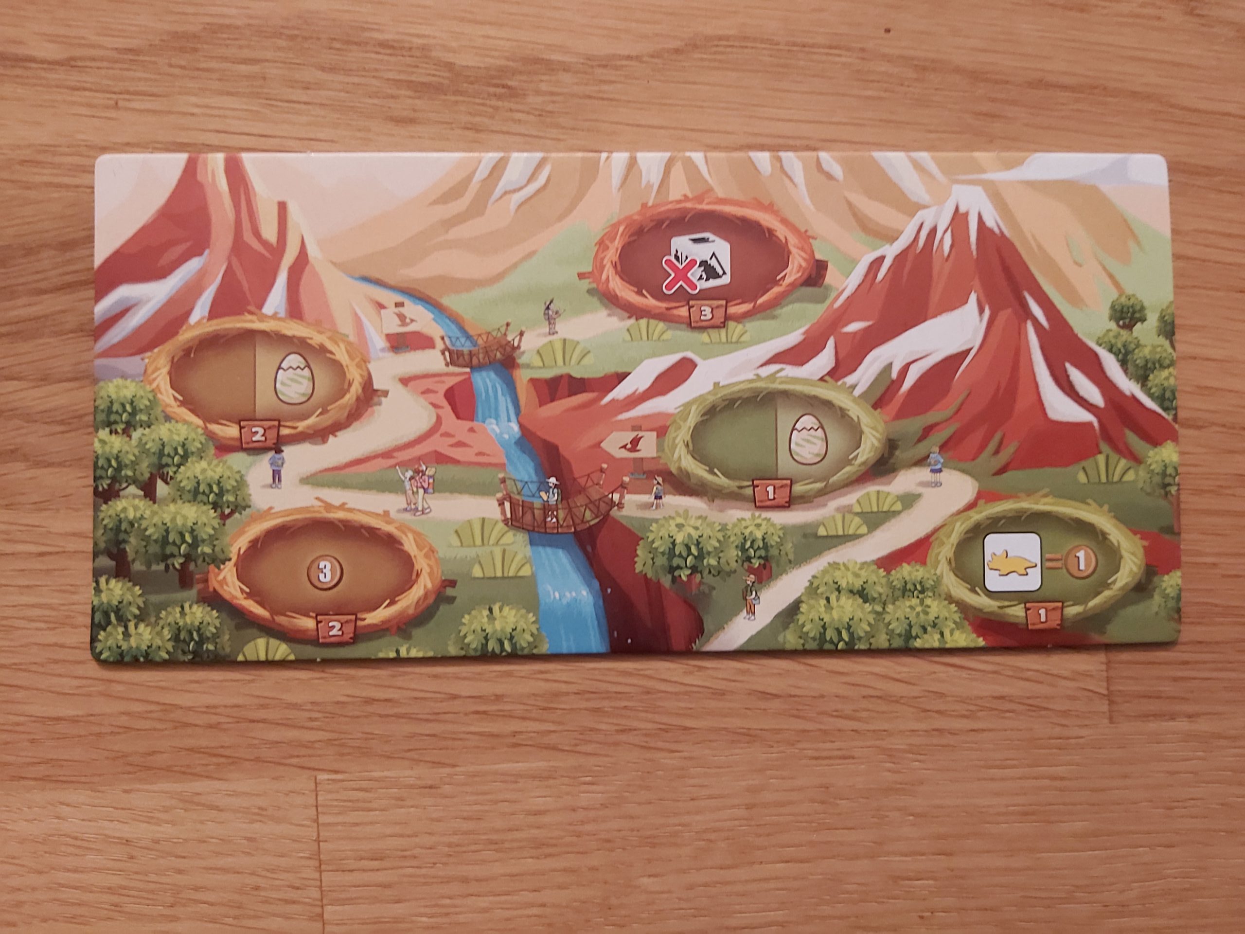 Zu sehen ist der Aerial Show Spielplan.