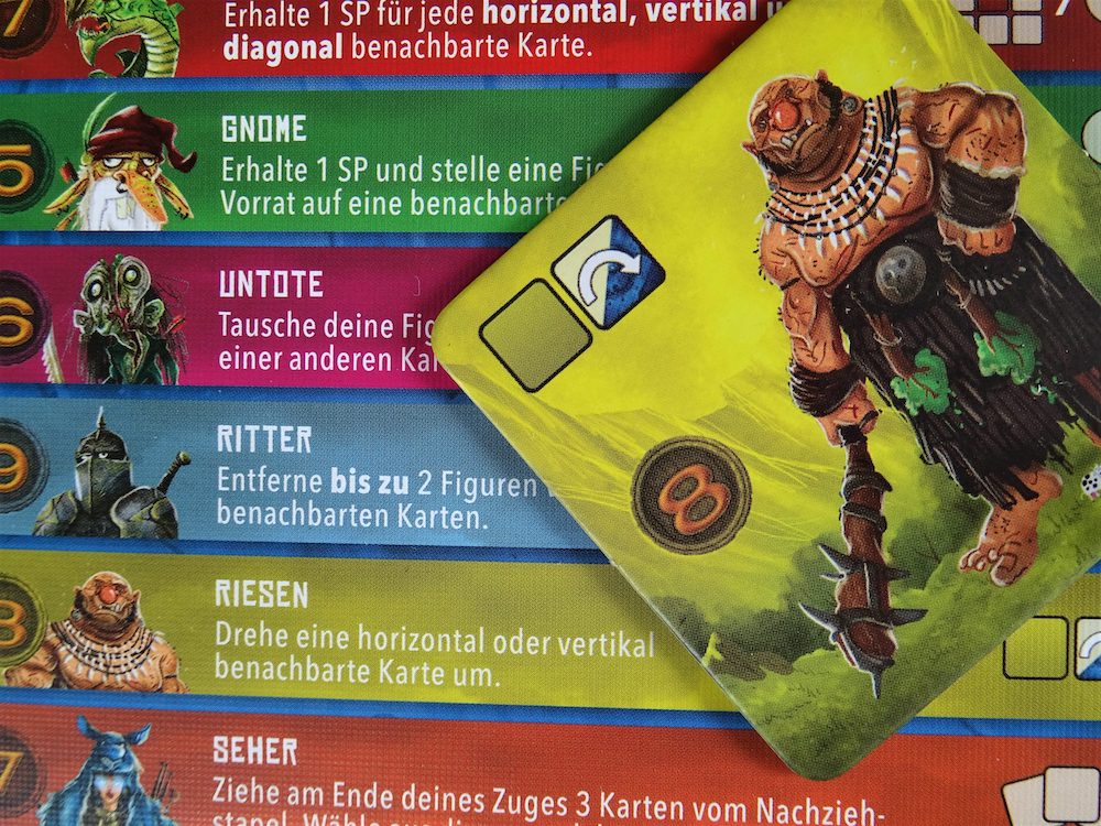 Die Riesen bringen 8 Punkte für die Schlusswertung.