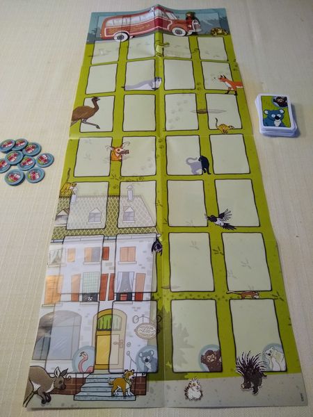 Poster als Spielplan