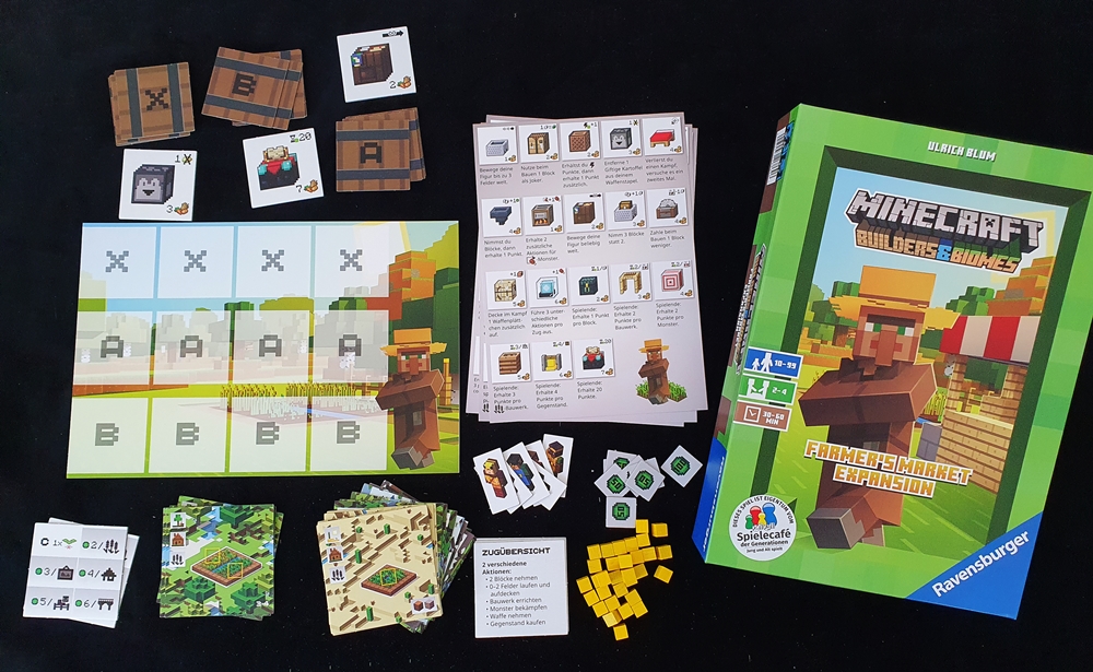 Karton der Erweiterung mit Inhalt