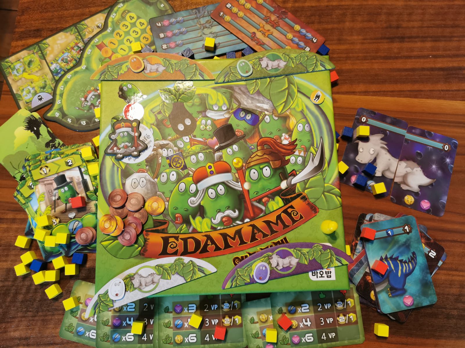 Edamame Spielinhalt