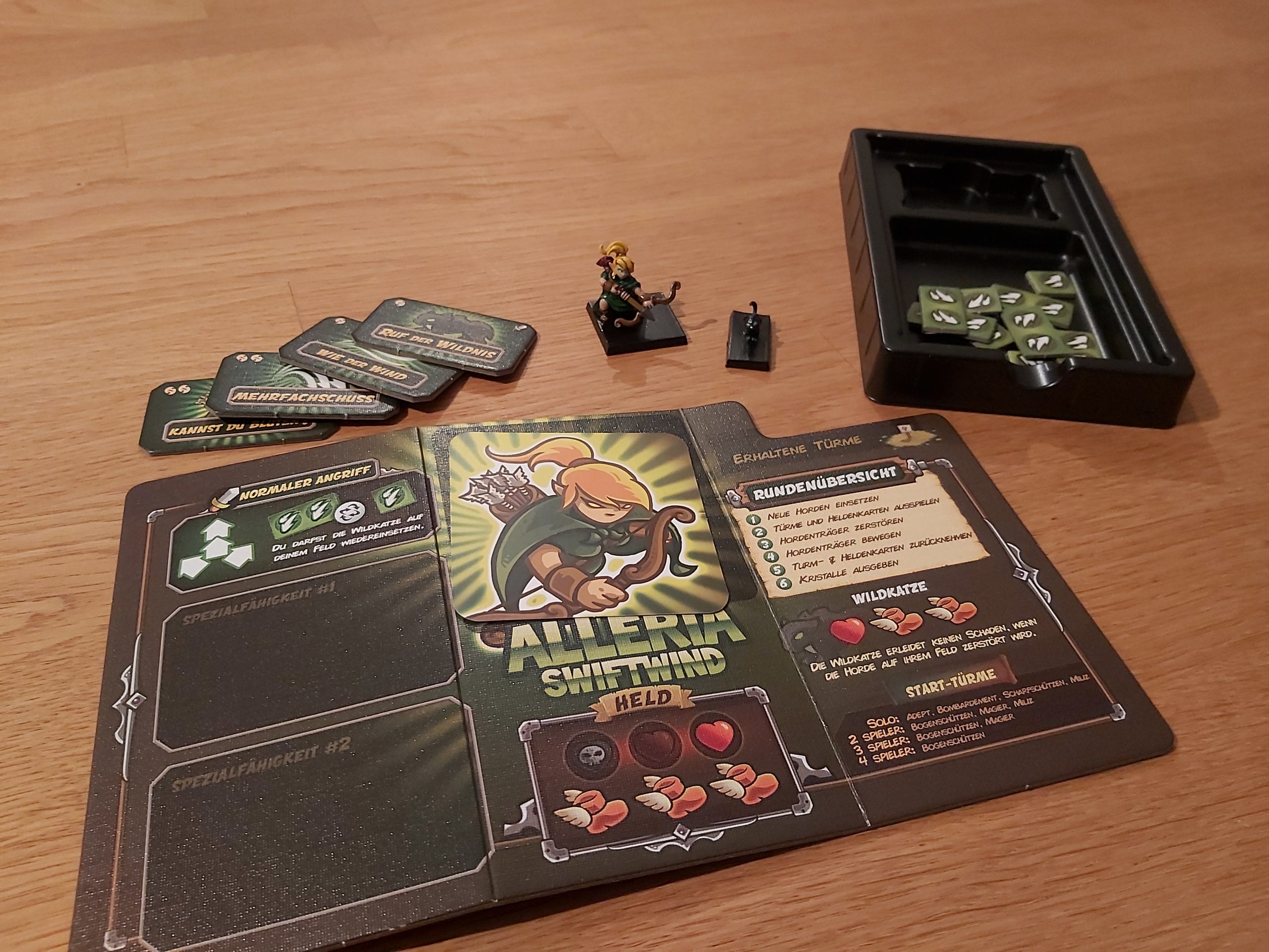 Zu sehen ist ein Heldentableau. 