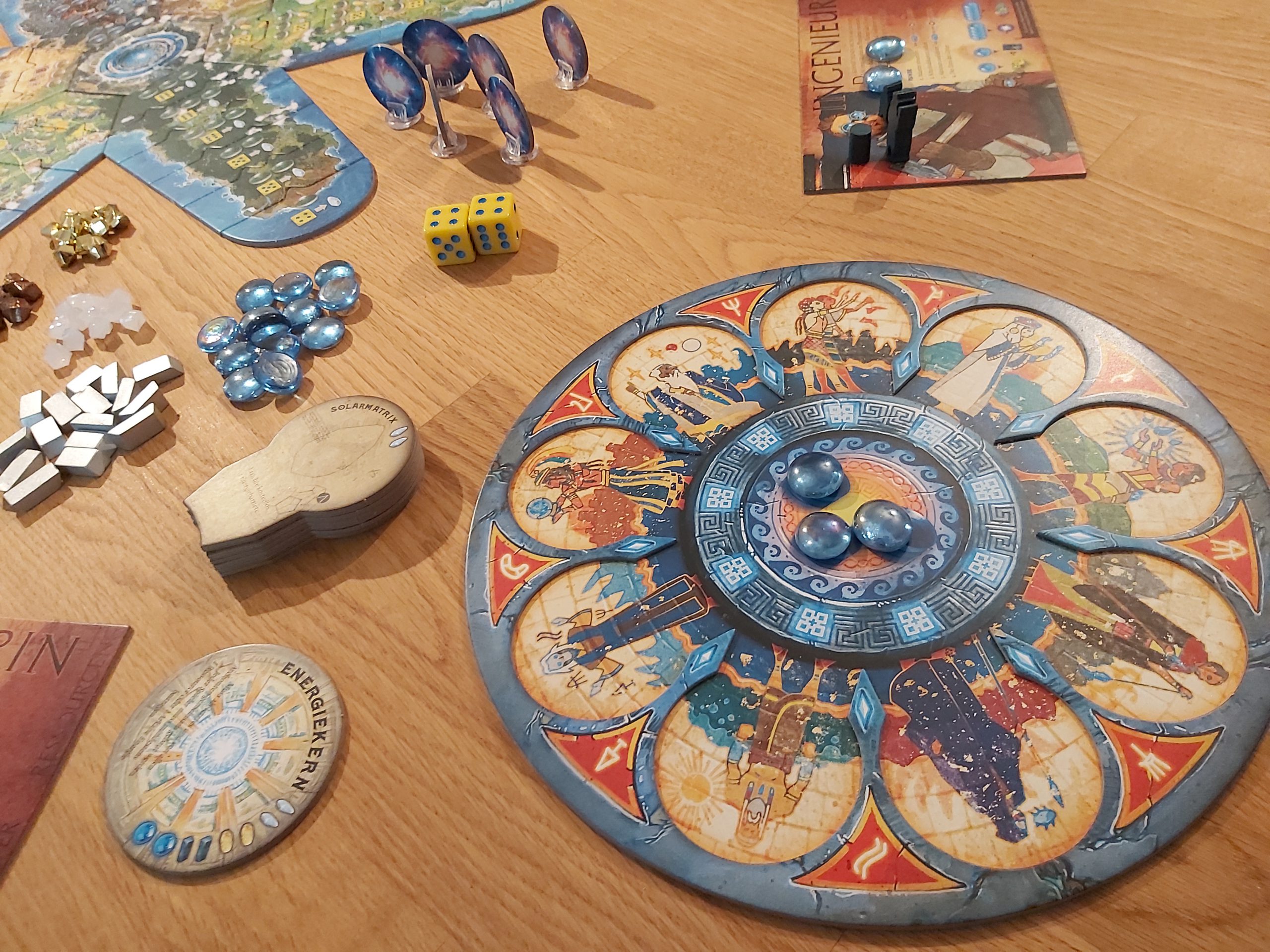 Zu sehen ist das Portaltableau von Atlantis Rising.