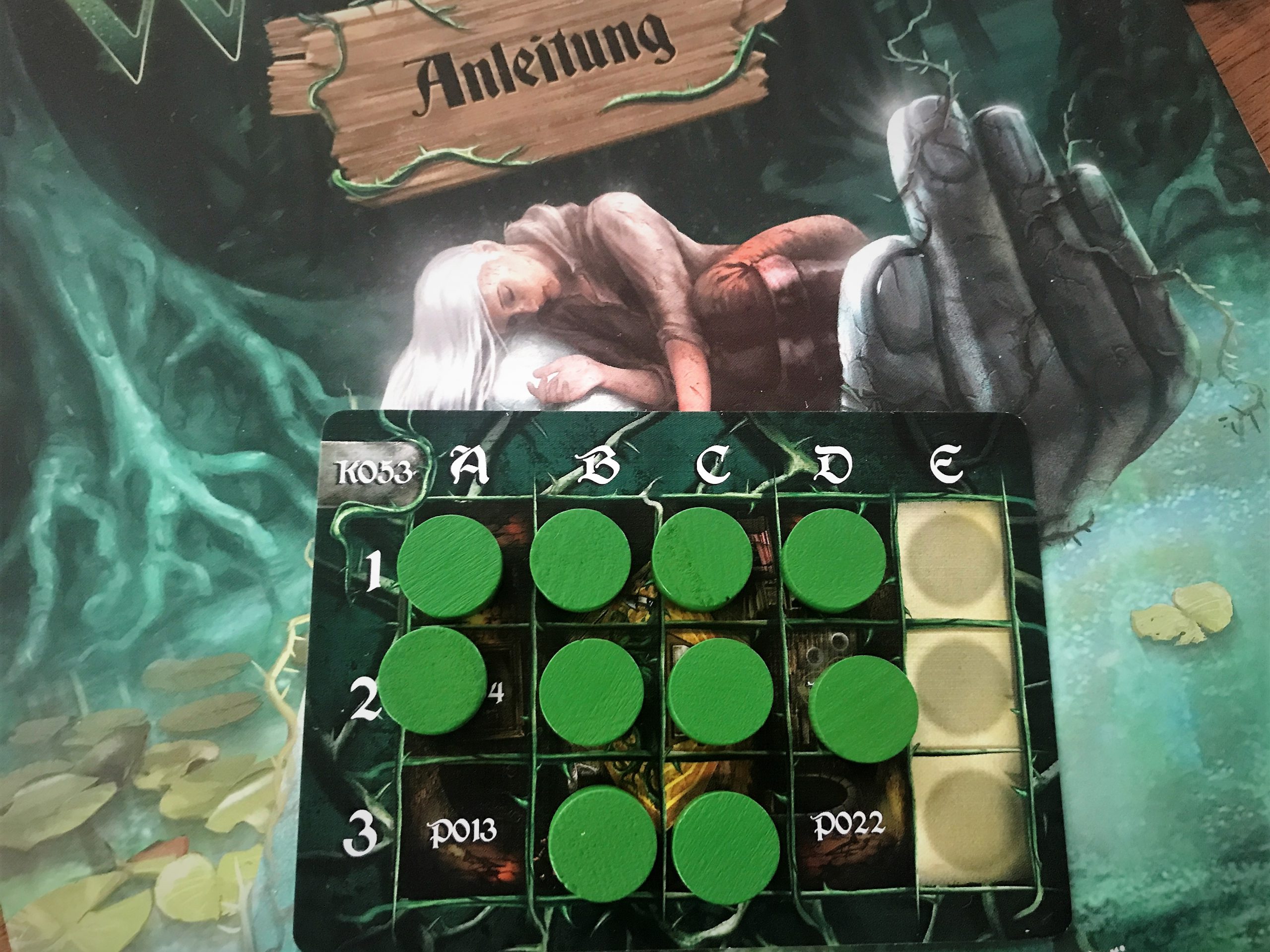 Die Anzahl der Aktionsscheiben gibt vor, wieviel wir machen können. 