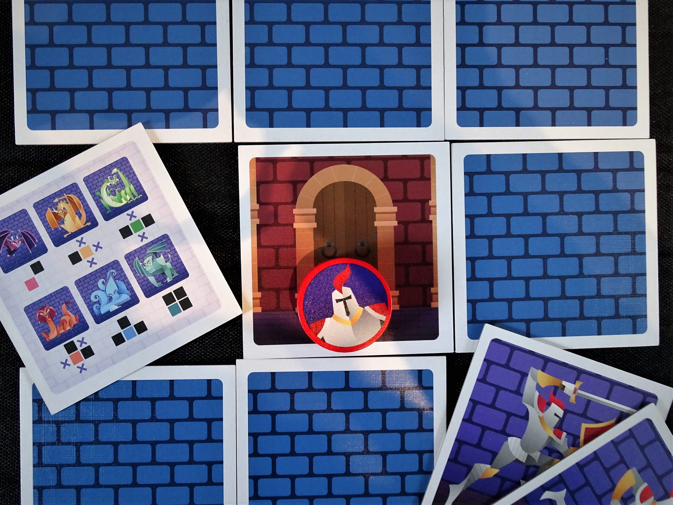 Diesmal liegt das Verlies fast wie ein Quadrat angeordnet