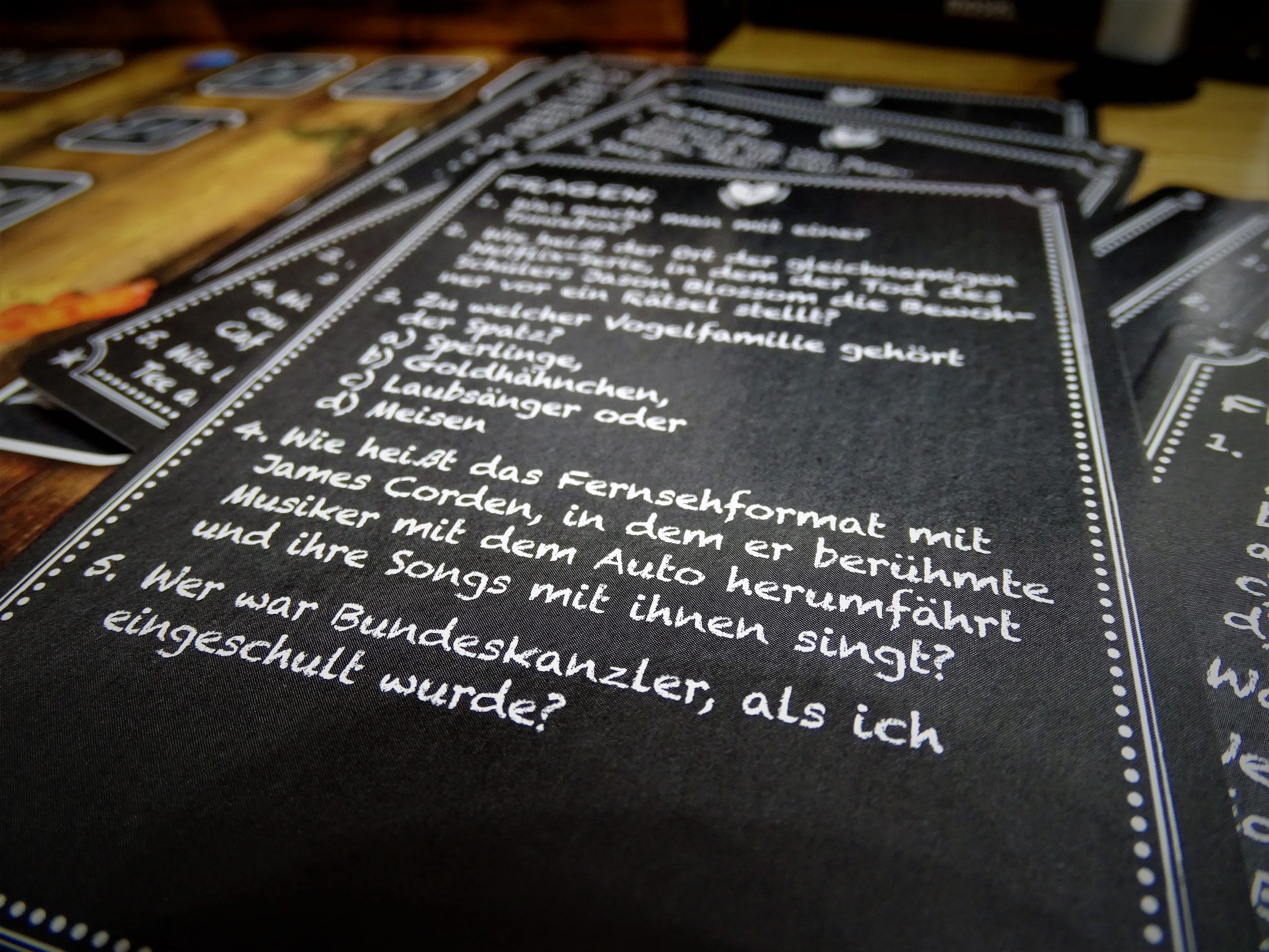 Die fünfte Frage wird von einem Teammitglied beantwortet