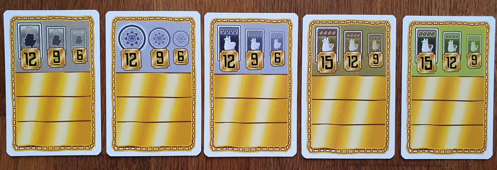 Alternative Zielkarten in Auswahl