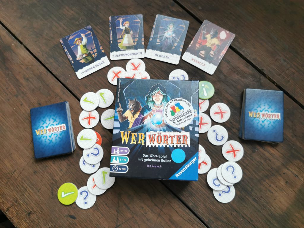 Werwörter Schachtelinhalt