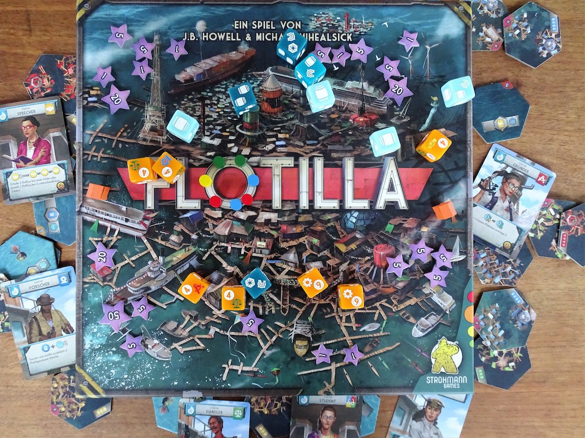Flotilla ist prallvoll gefüllt mit tollem Spielmaterial
