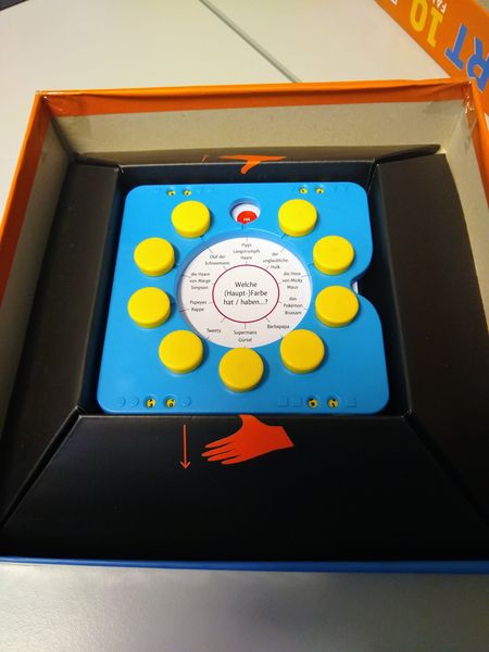 große Schachtel, kleiner Inhalt