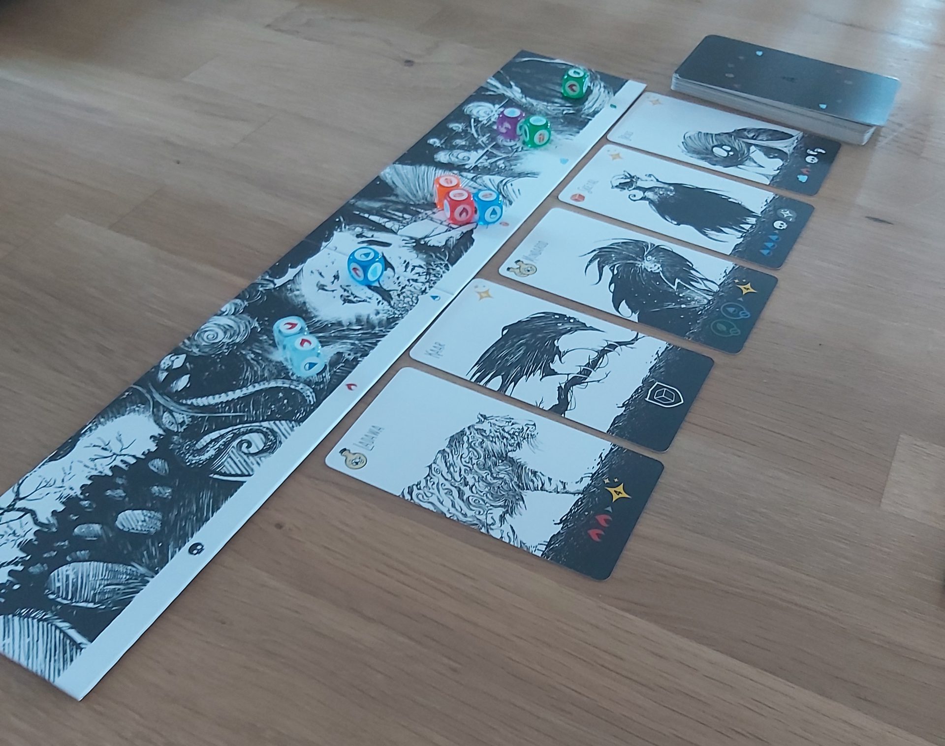 Zu sehen ist die Leiste, auf der in Glow neue Gefährt:innen gewonnen werden.