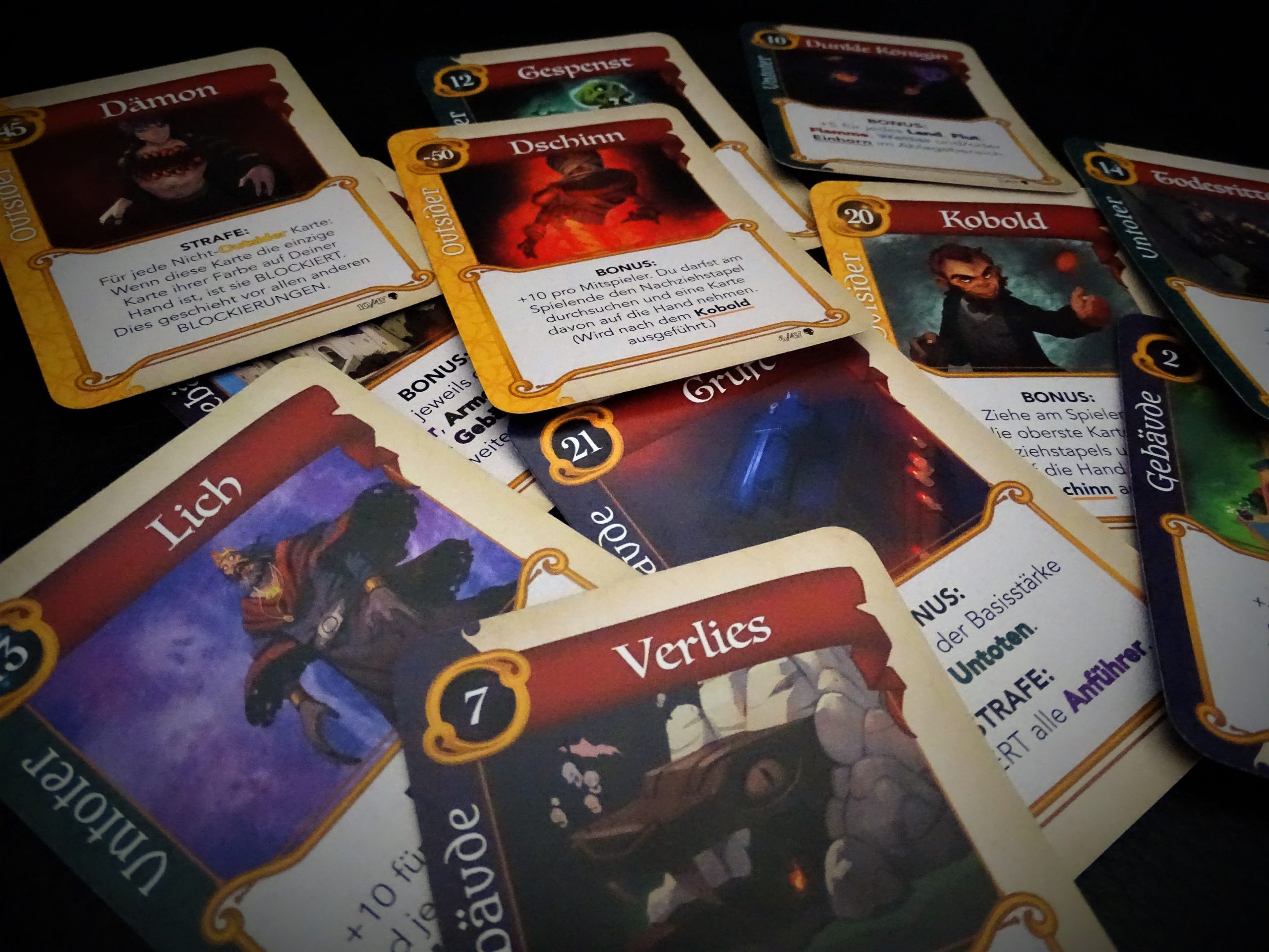 Die neuen Karten haben neue Farben und ein hübscheres Design. 