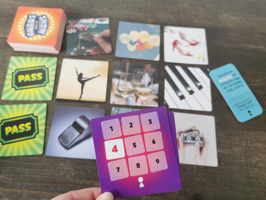 Show me ypur Sound Spielaufbau