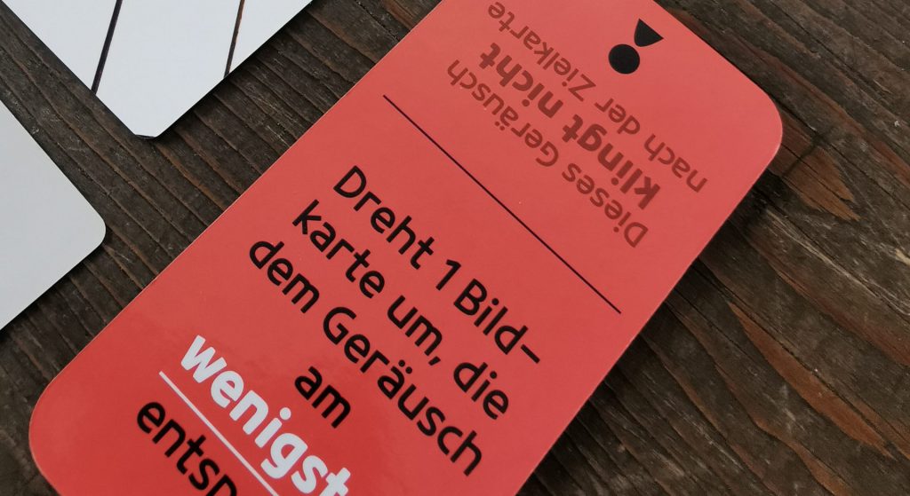 Show my your Sound Hinweiskarte