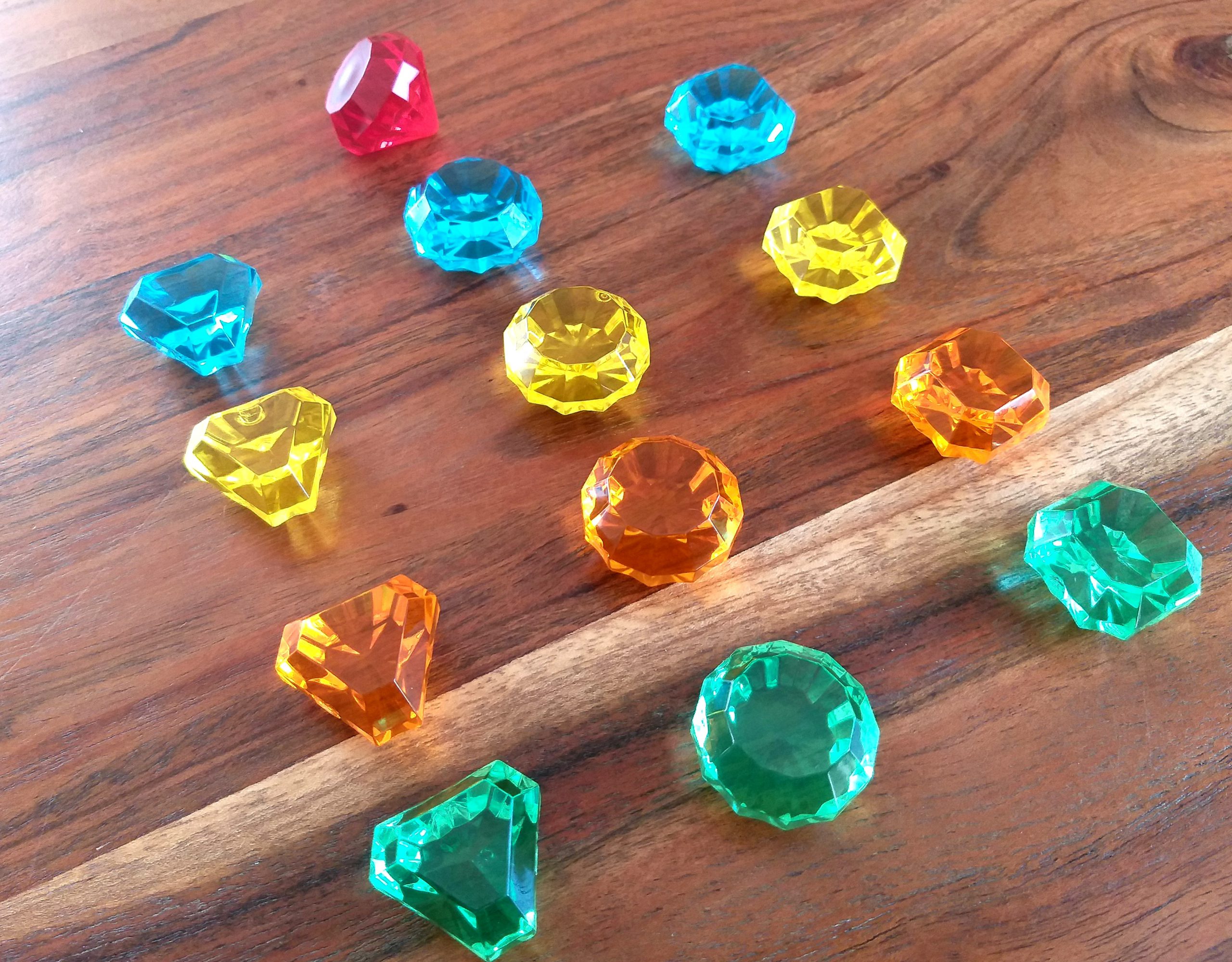 Keiner gleicht dem Anderen. Sie alle unterscheiden sich in Form und Farbe.