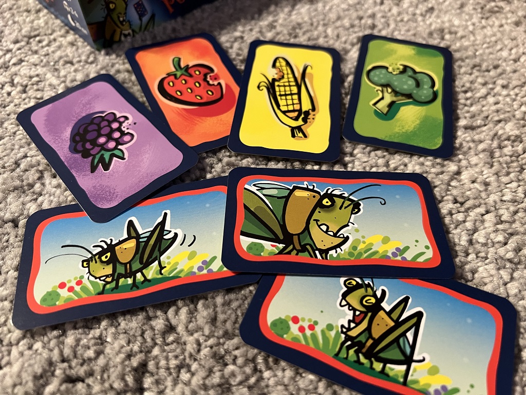 Heuschrecken fressen dein Obst weg