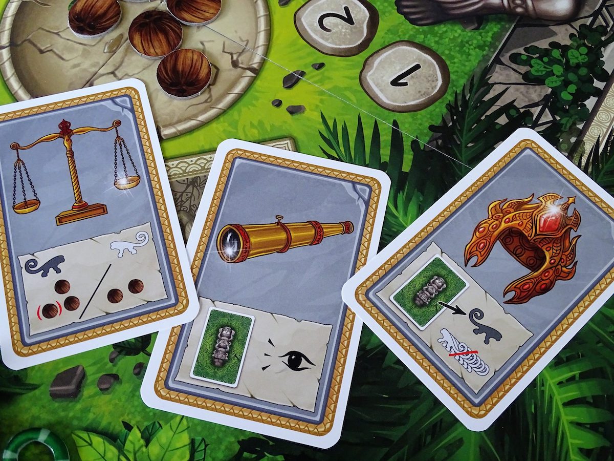 Die Schatzkarten sind im Detail gezeigt