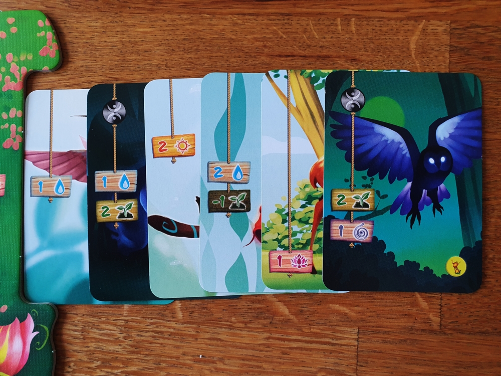 Aufgedeckte Karten: die zweite Nachtkarte lässt das Aufdecken lieber beenden