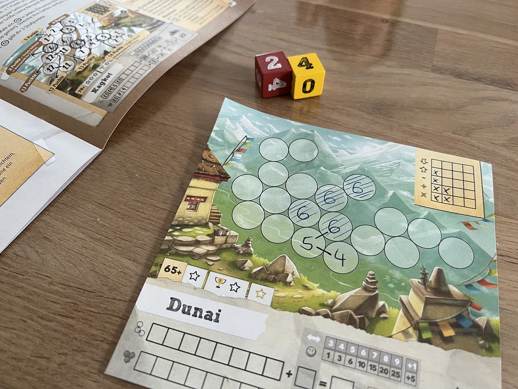 Um das ganze übersichtlicher zu gestalten kann man Kreise mit Strichen oder Punkten ausmalen