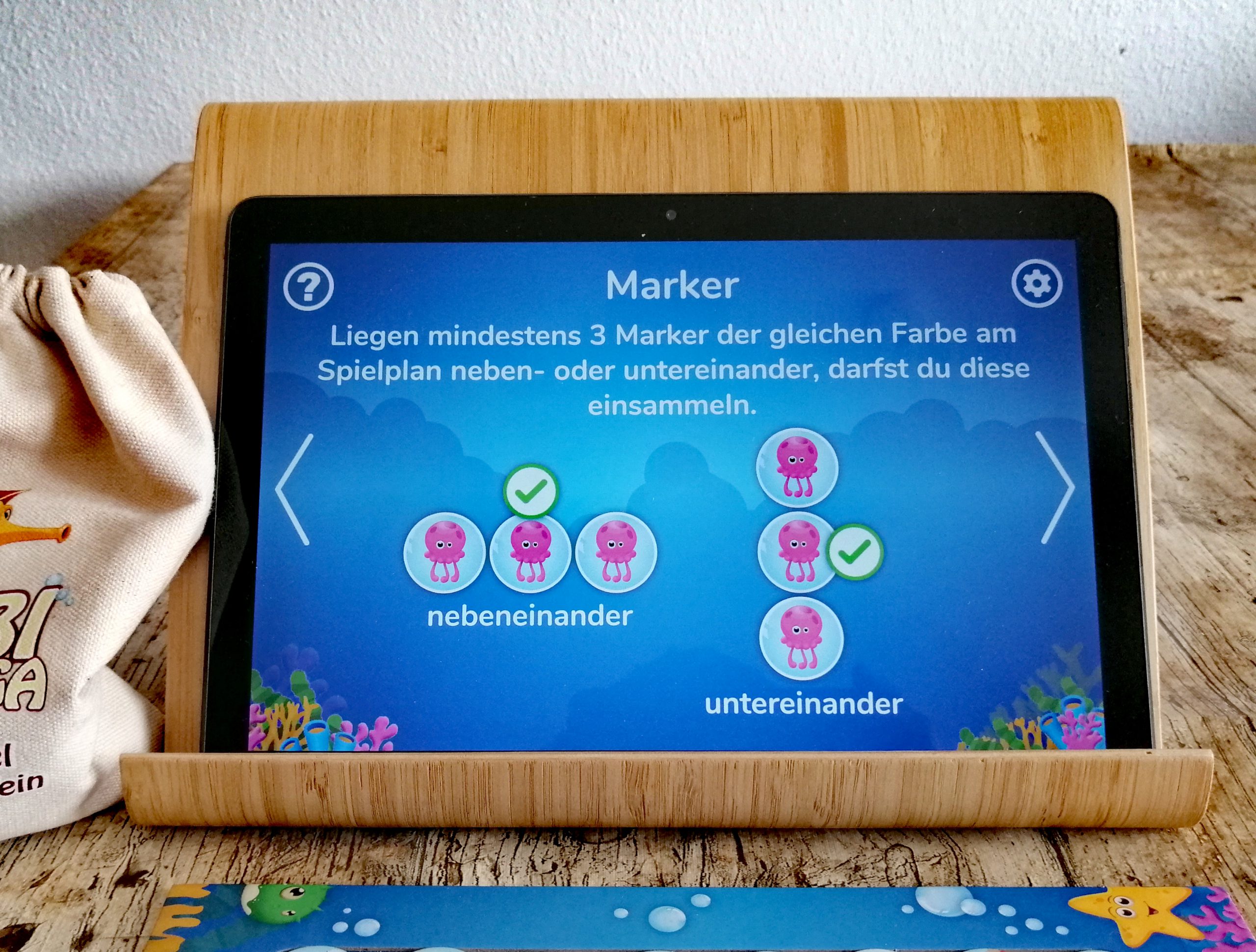 Sind mindestens 3 gleiche Tiere verbunden bekommt man Punkte.