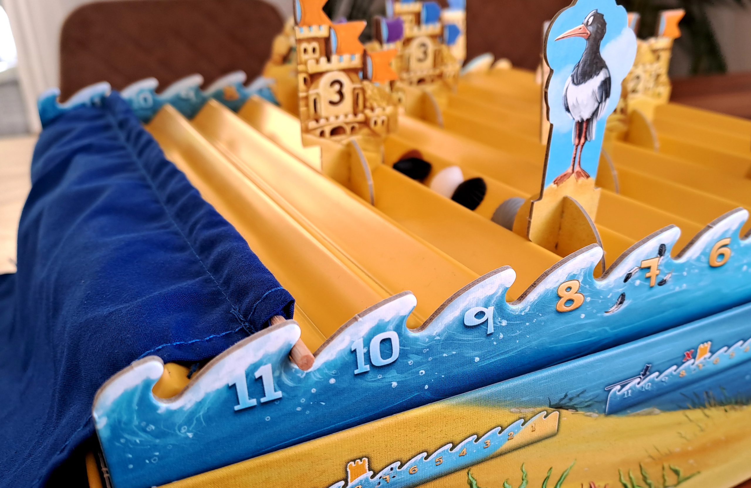 Wir spielen aktuell in der Sandrille 7.