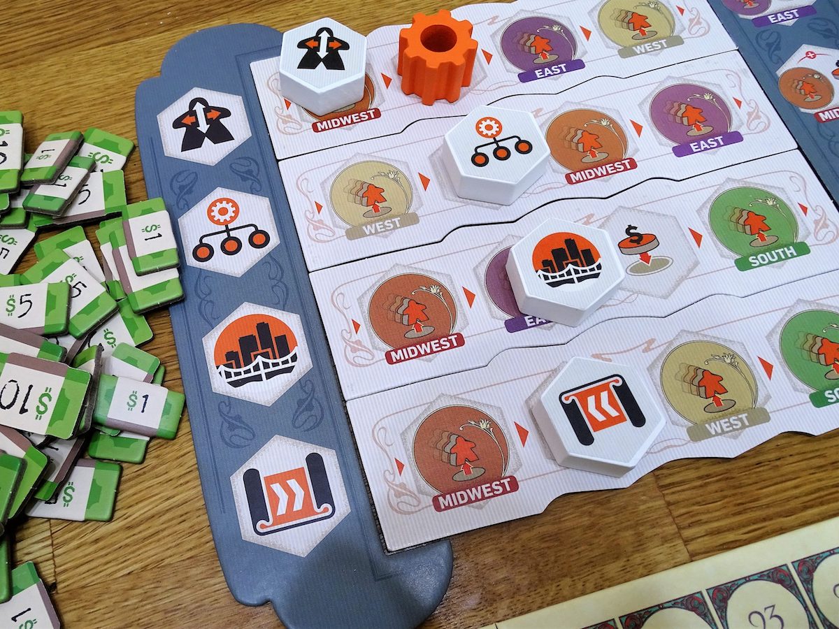 Das Zeitplanboard gibt eine Idee, welche Aktionen bald attraktiv sind. 