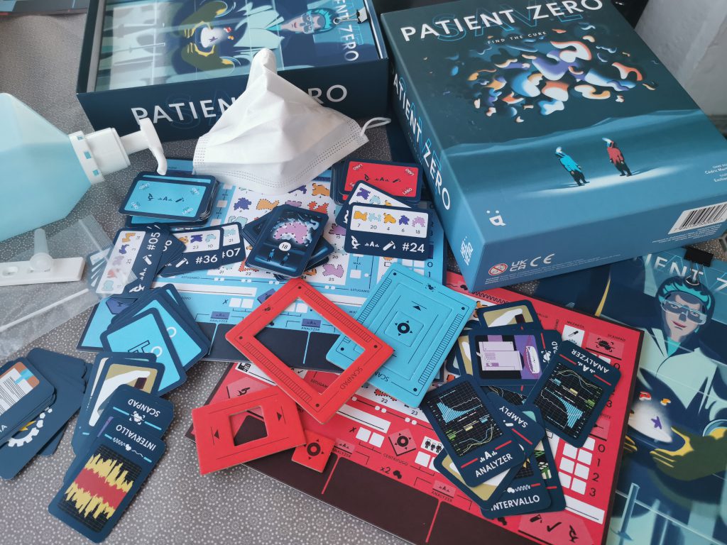 Save Patient zero: Spielmaterial