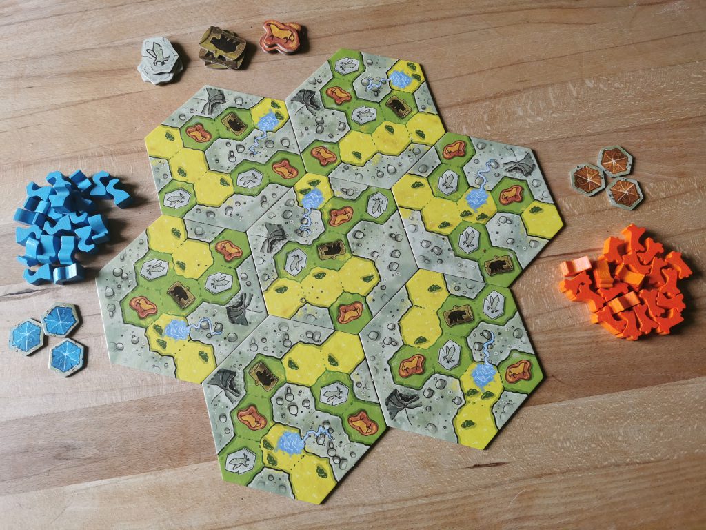 Spielaufbau Great PLains