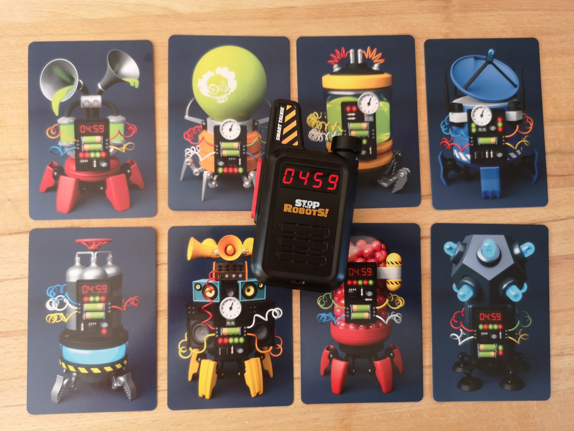 Beispiele zu den Roboter-Karten