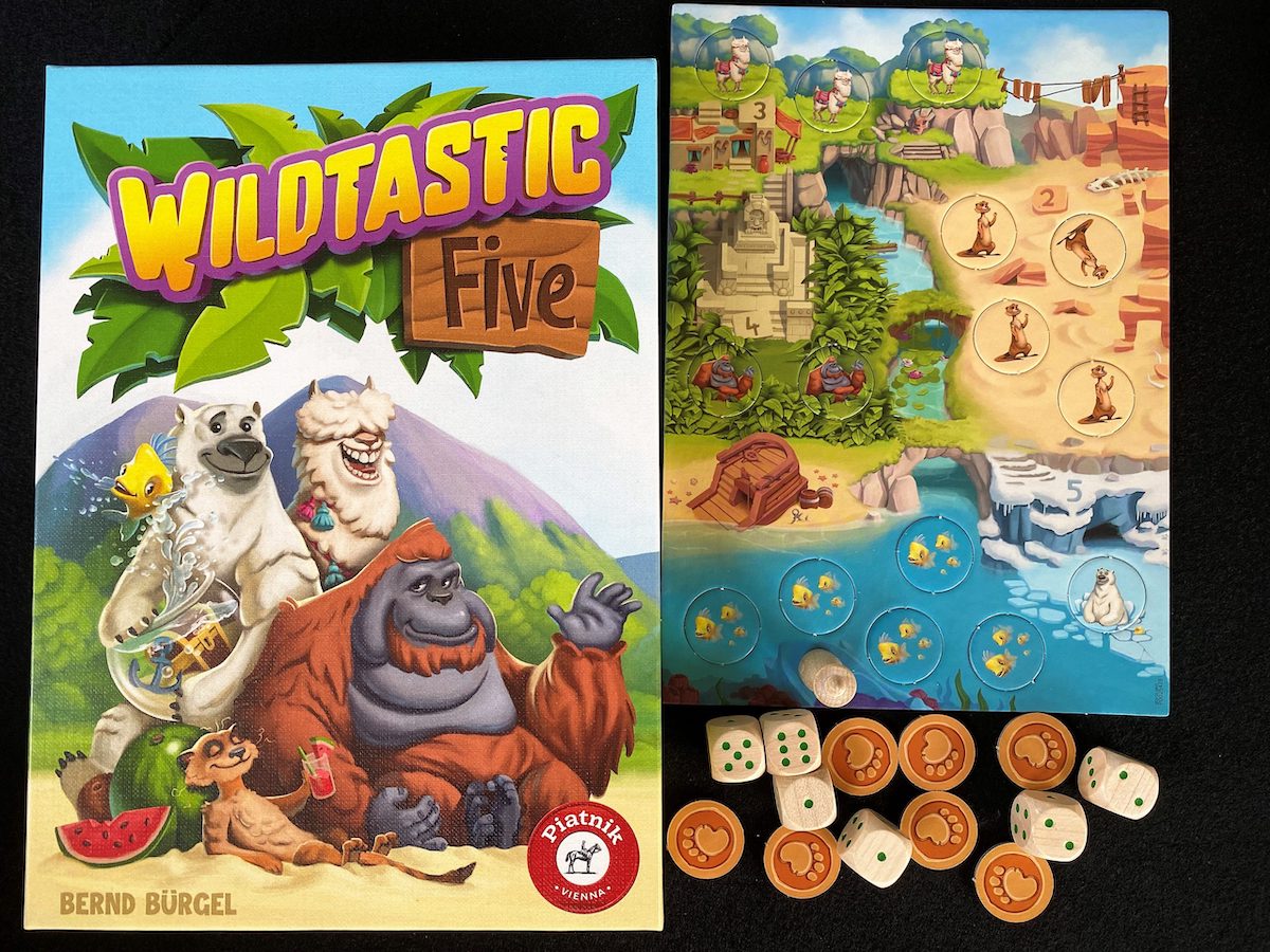 Die Schachtel ist klein, aber groß genug für das Material.