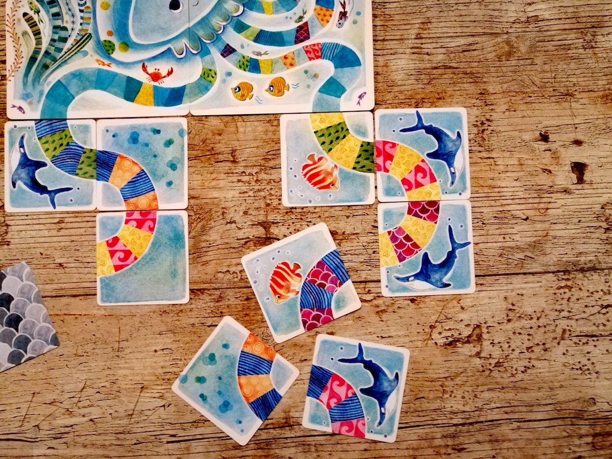 Die Arme von Tentacolor werden bunt und immer länger. 