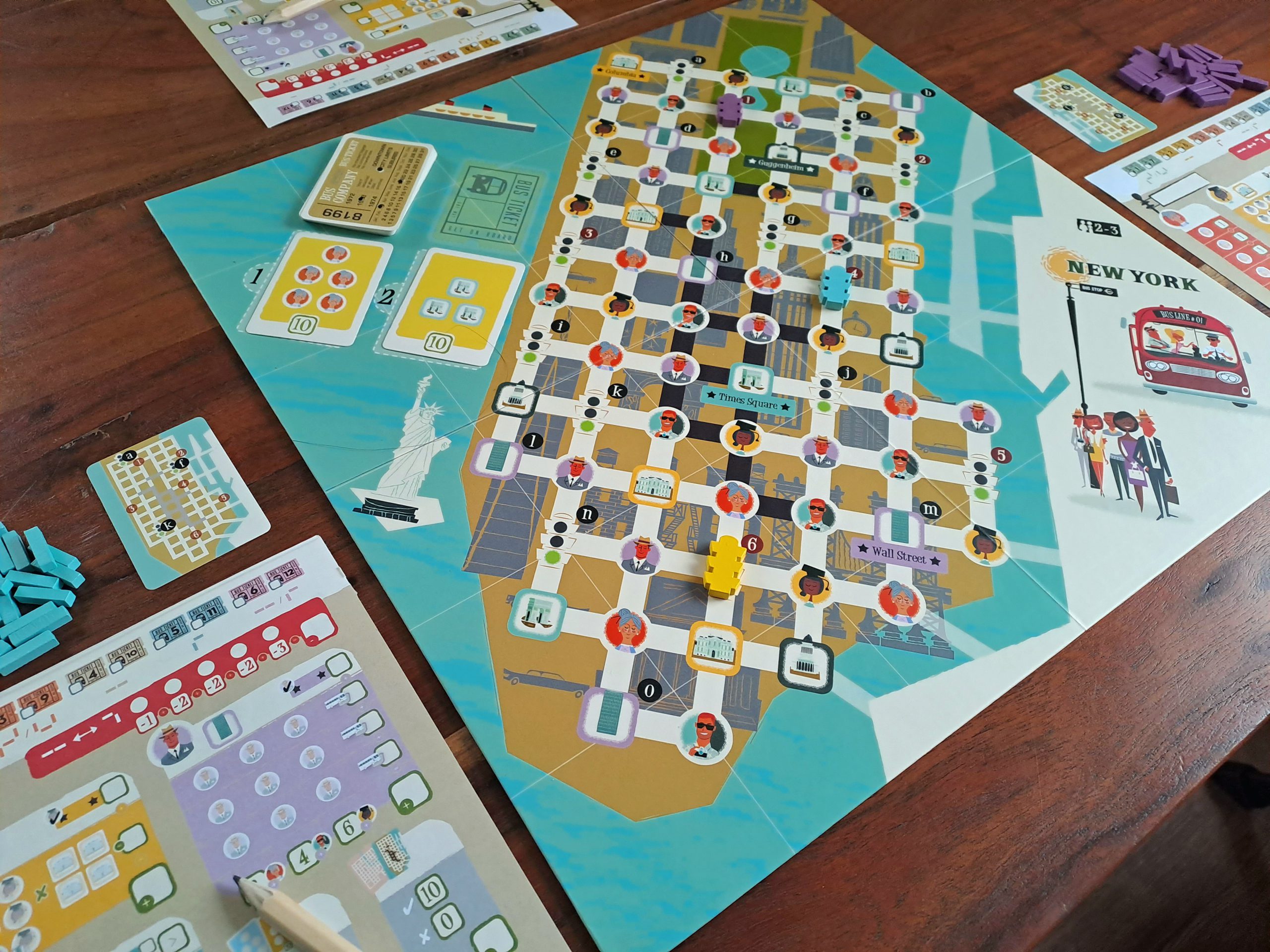 Spielaufbau zu Beginn