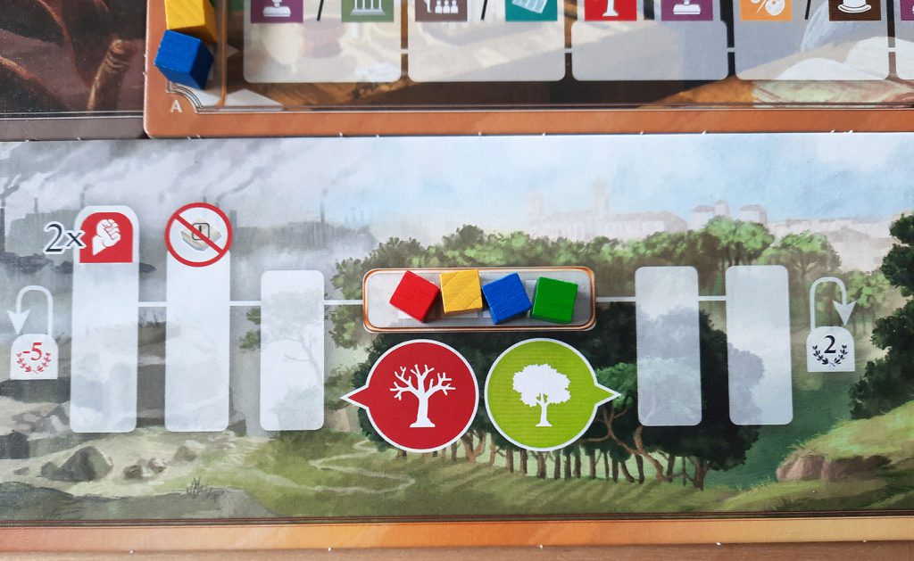 Detail der Naturleiste in Rise