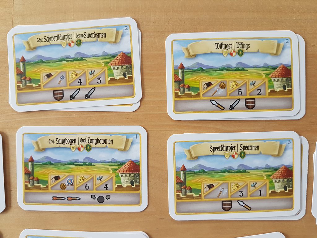 Ein paar der Karten von Vilnius